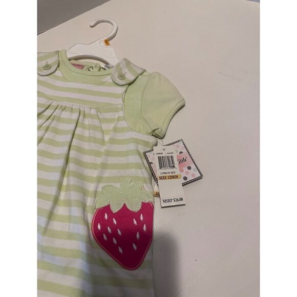 Little by Little 2 piece set 12 months NWT - Picture 3 of 4